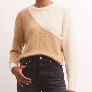 Z Supply Nadira Color Block Sweater
